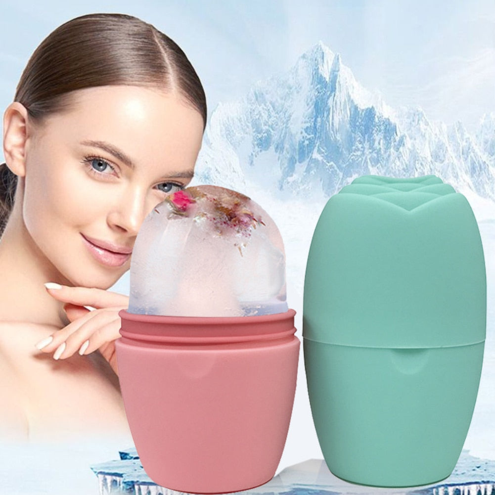 Silicone Ice Roller Face and Eyes Massager Tool